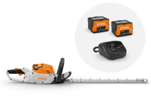 STIHL Akumulátorové záhradné nožnice na živý plot STIHL HSA 60, set s 2x AK 10 + AL 101