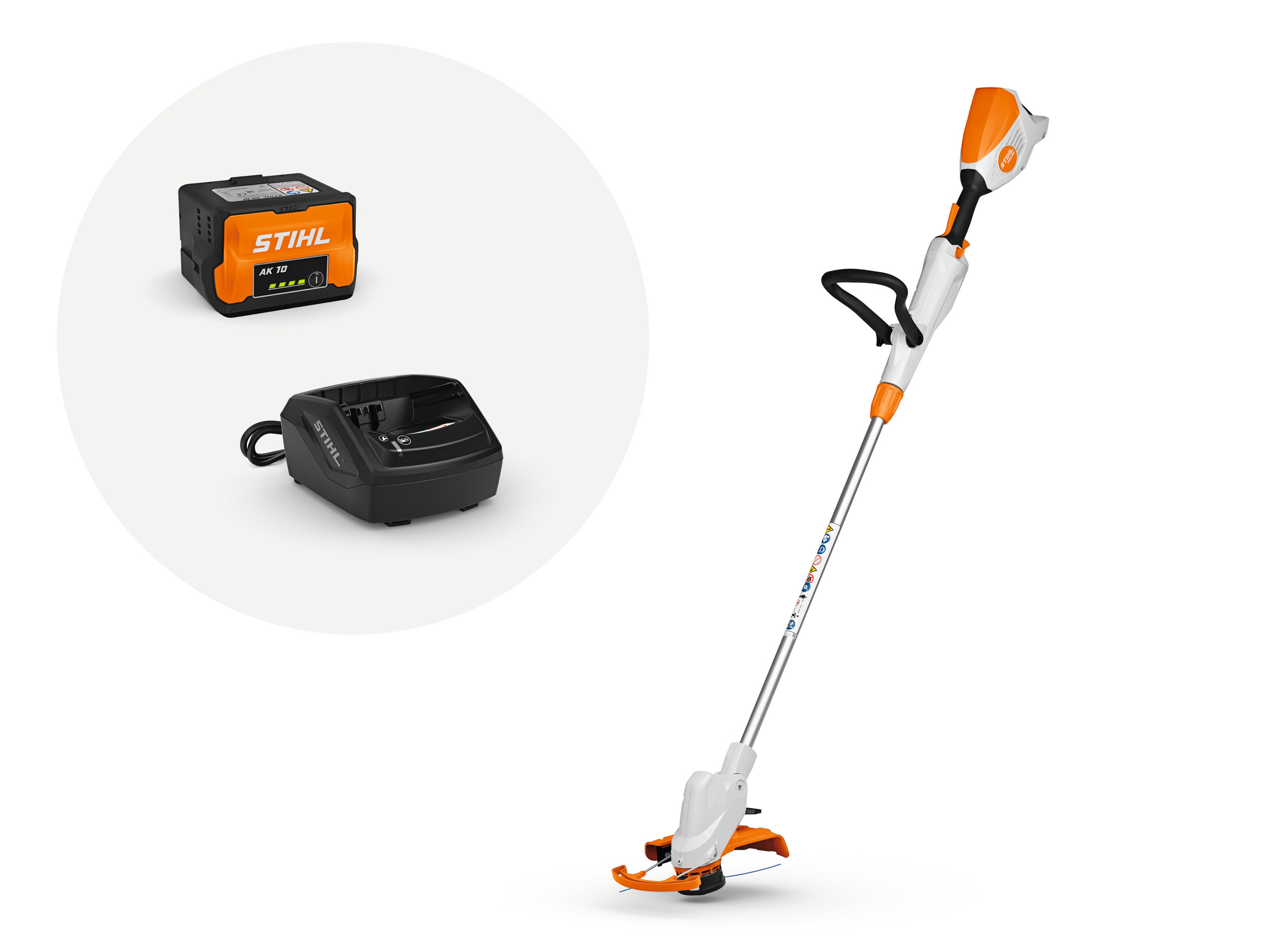STIHL Akumulátorový vyžínač, AK Systém STIHL FSA 50 set s AK 10 + AL 101