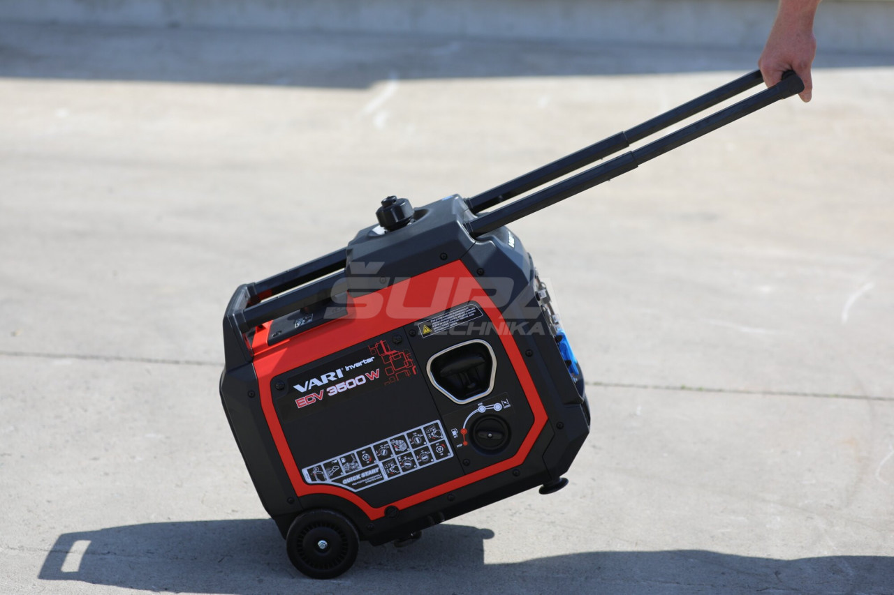 1-fázová elektrocentrála VARI ECV 3500 W invertor – Obrázok 3