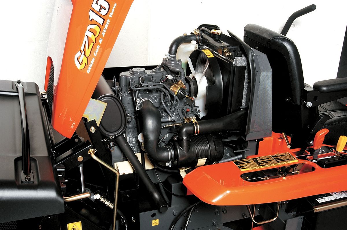 Traktorová diesel kosačka Kubota GZD15HD – Obrázok 3