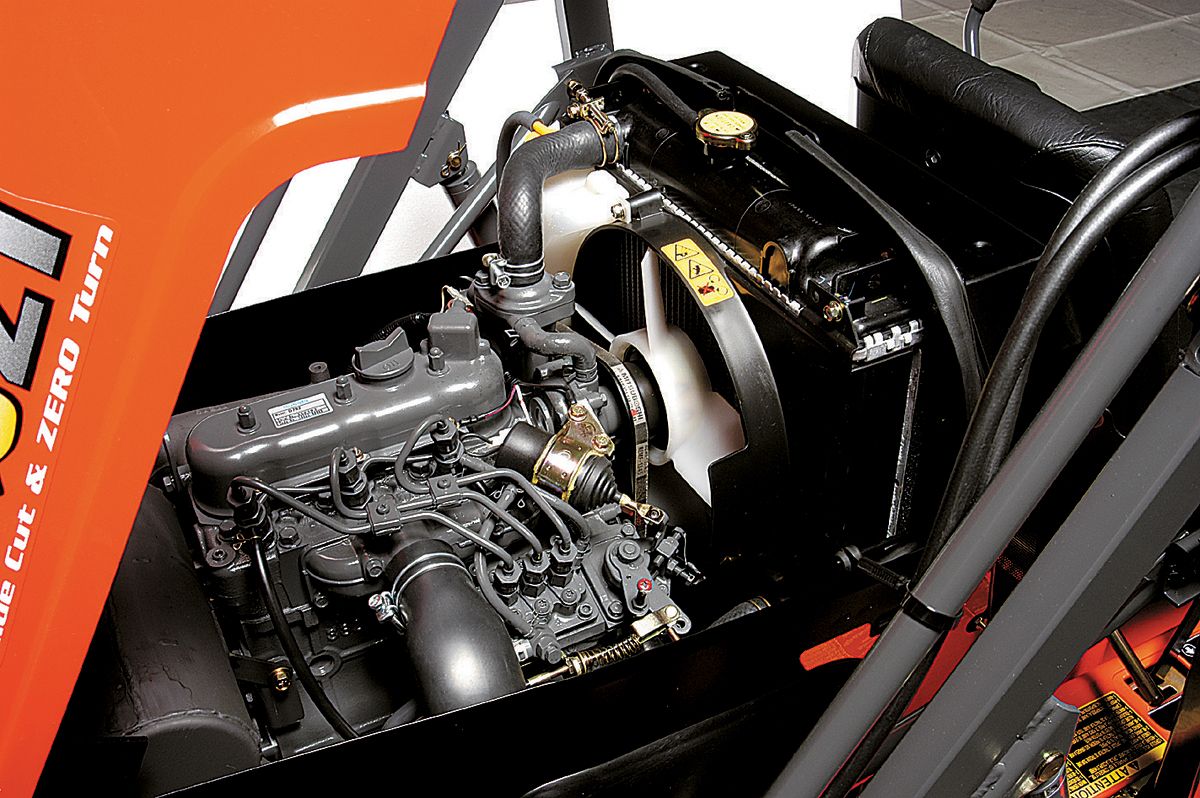 Traktorová diesel kosačka Kubota GZD21HD – Obrázok 4