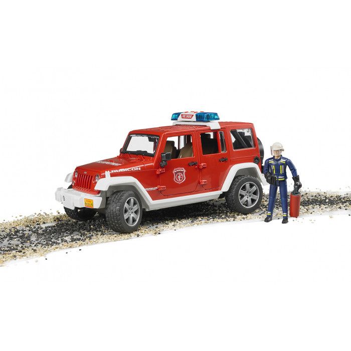 Jeep Wrangler hasičské vozidlo s hasičom – Obrázok 2