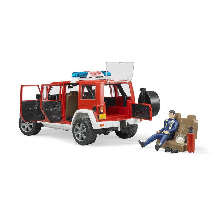 Jeep Wrangler hasičské vozidlo s hasičom – Obrázok 3