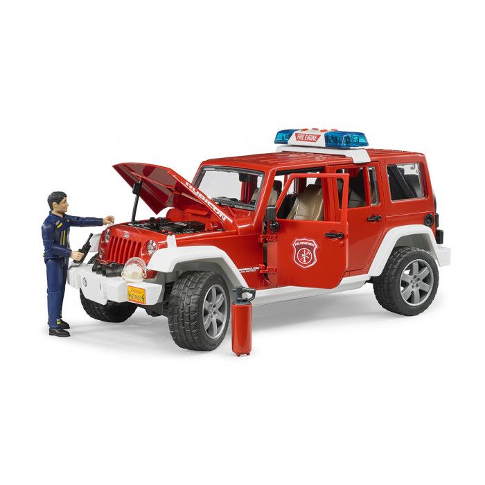 Jeep Wrangler hasičské vozidlo s hasičom – Obrázok 6