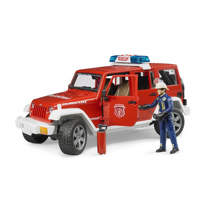 Jeep Wrangler hasičské vozidlo s hasičom – Obrázok 7