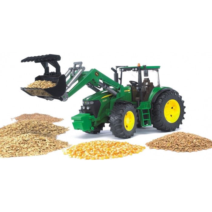 Traktor John Deere 6920 s čelným nakladačom – Obrázok 2