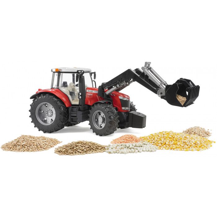 Traktor Massey Ferguson 7624 s čelným nakladačom – Obrázok 2