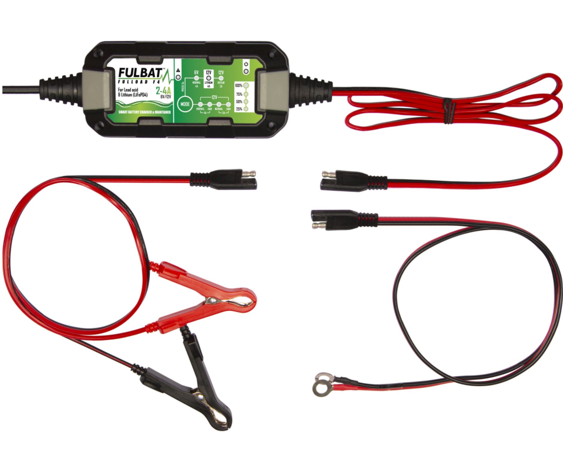Nabíjačka Fulbat Fulload F4 - 6V/12V - 2 -4A – Obrázok 2
