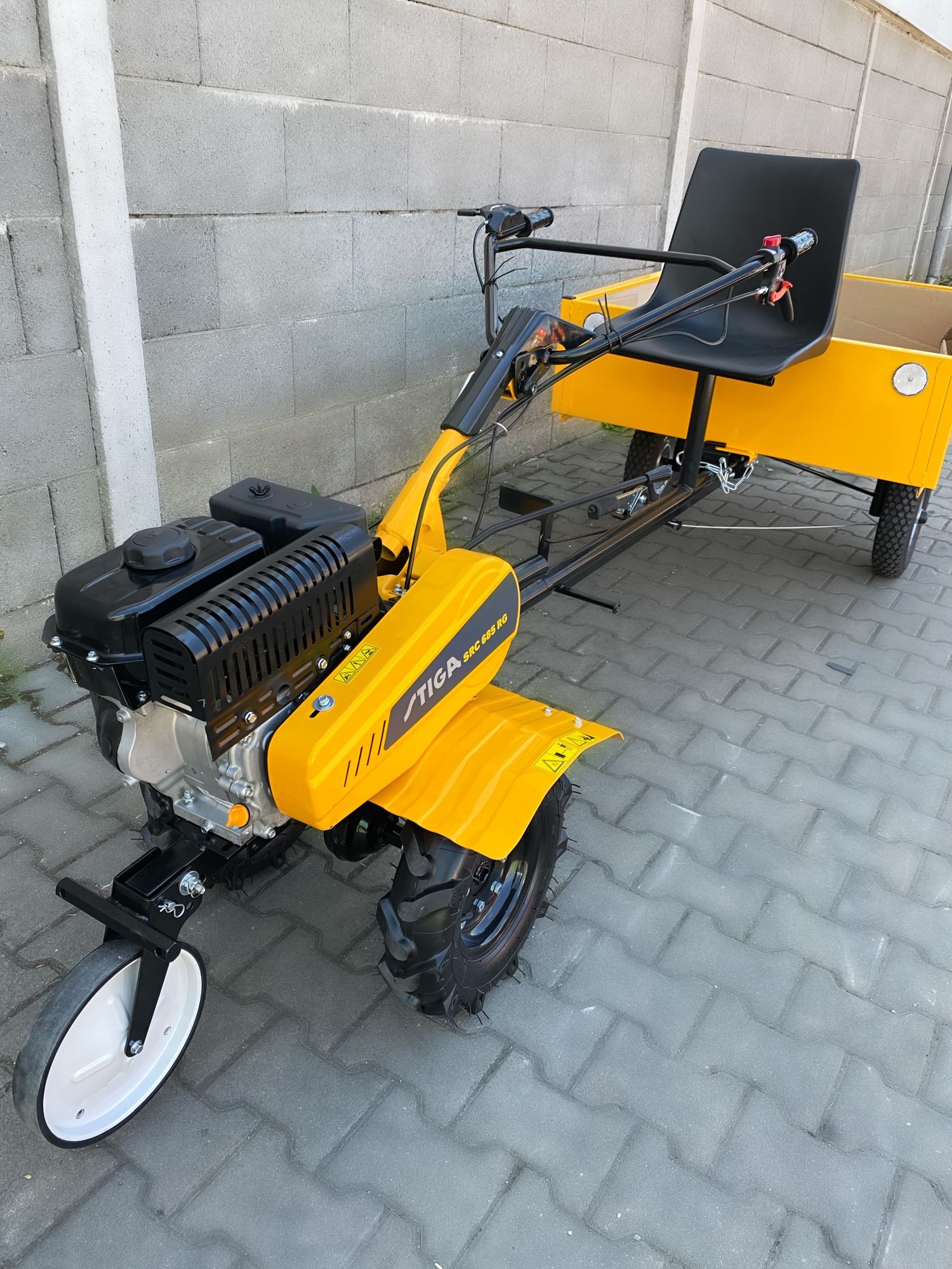 Malotraktor s vozíkom STIGA SET SRCHV – Obrázok 3