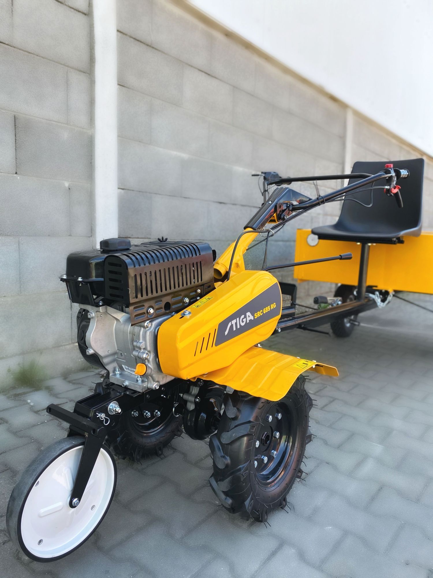 Malotraktor s vozíkom STIGA SET SRCHV – Obrázok 4