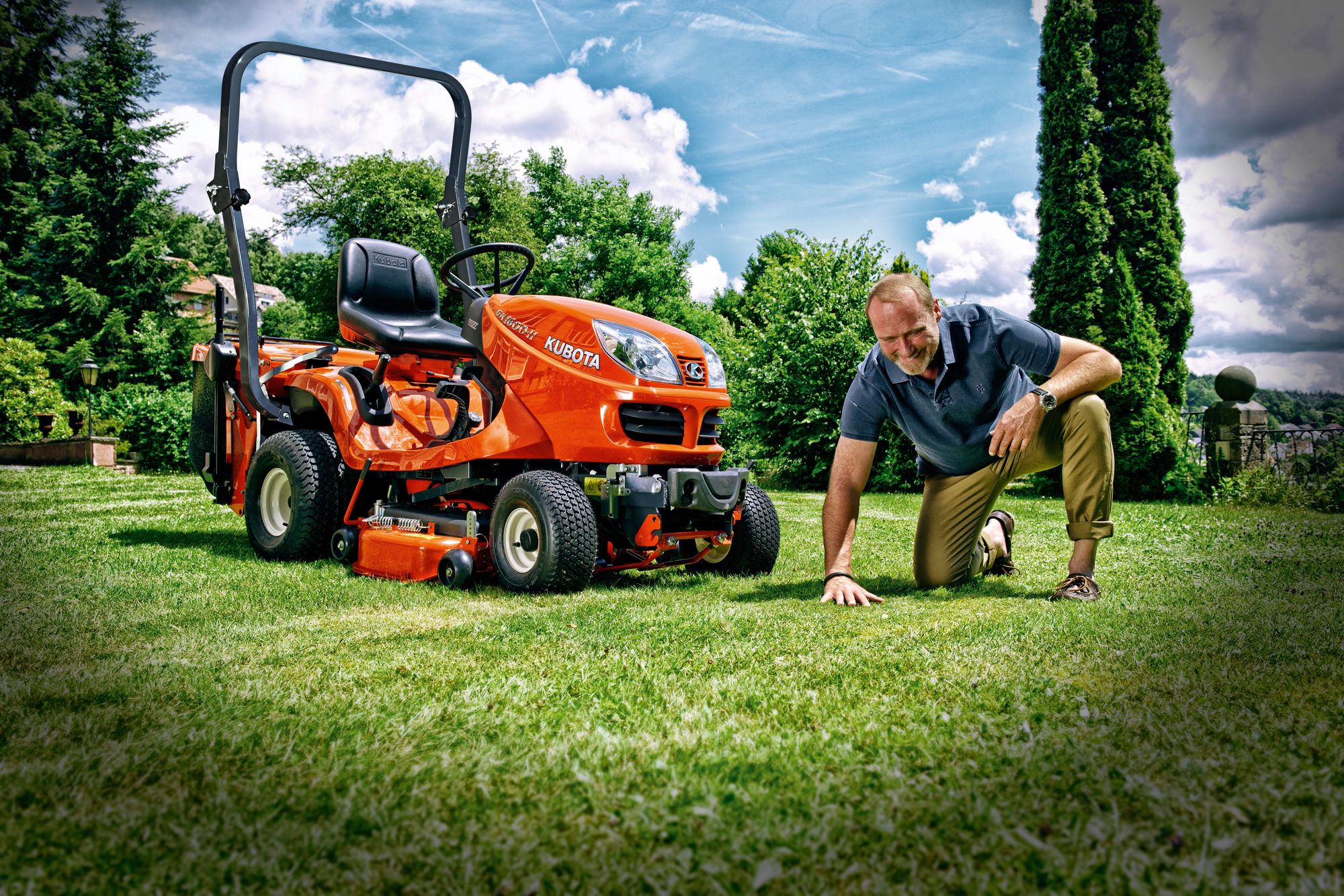 Traktorová diesel kosačka Kubota GR 1600 III – Obrázok 2