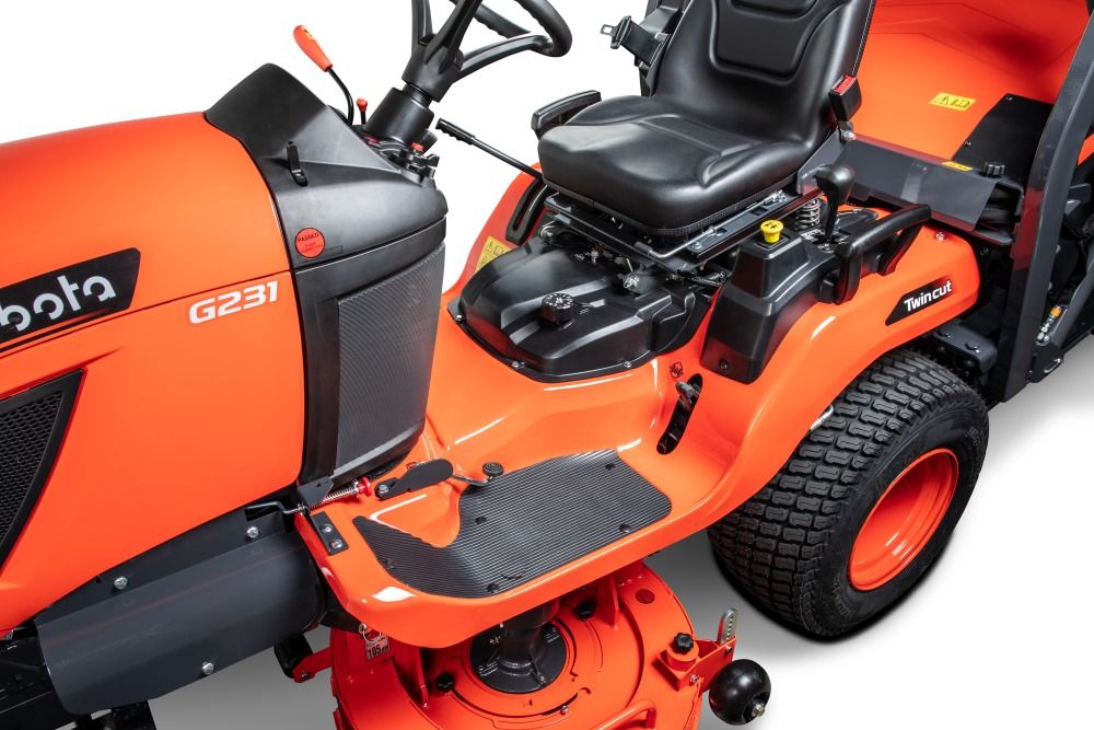 Traktorová diesel kosačka Kubota G231LD – Obrázok 4