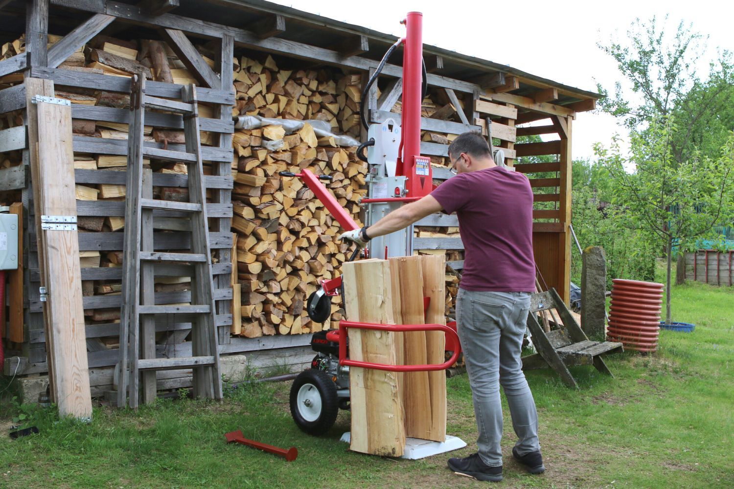 Štiepačka na drevo VARI 16 ton – Obrázok 8