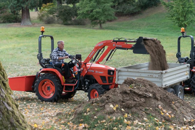 Traktor Kubota EK1261 s nakladačom Me05 set – Obrázok 7