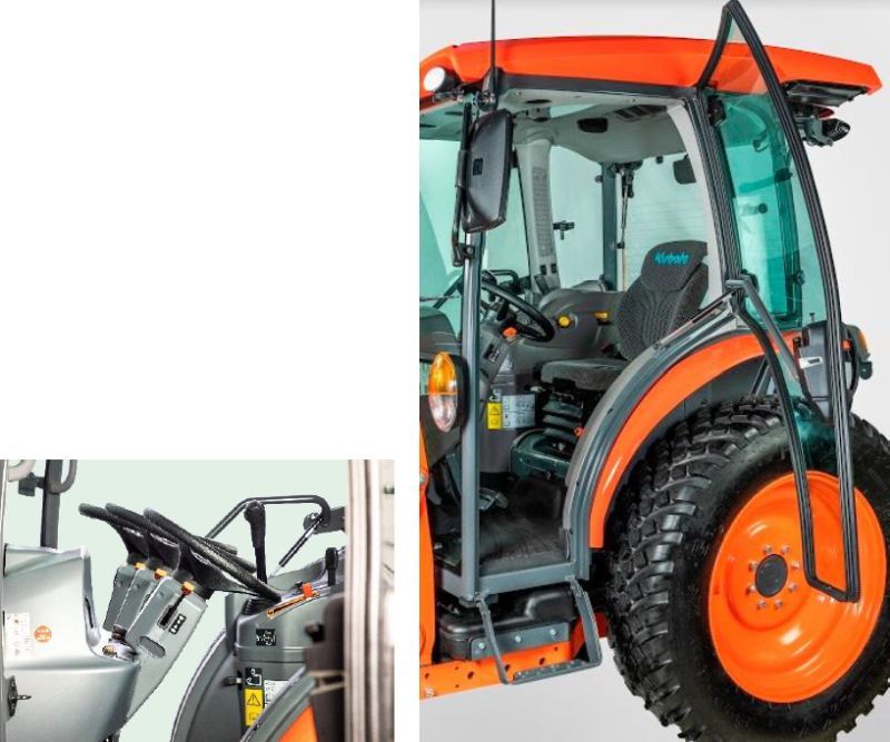 Traktor Kubota L2452D kabína, AC – Obrázok 5