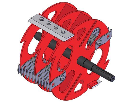 Drvič komunálneho odpadu R280 26,5 HP – Obrázok 3