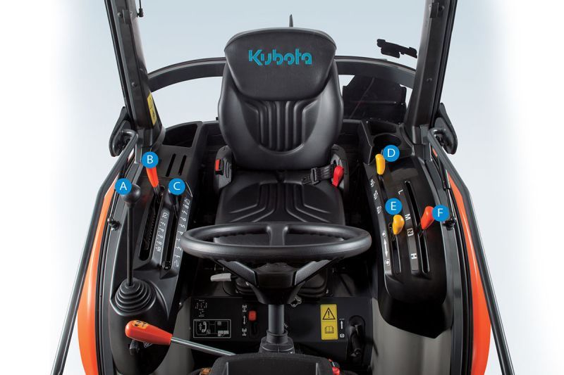 Traktor Kubota B2261 HQ kabína – Obrázok 2