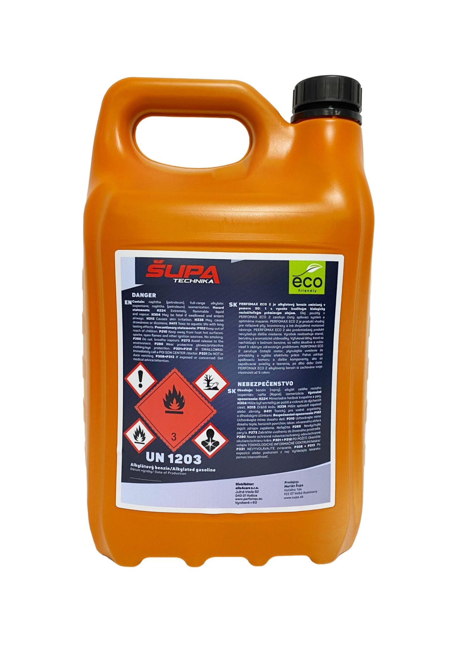 Alkylátový benzín ECO 2 - 2takt - 5l – Obrázok 2