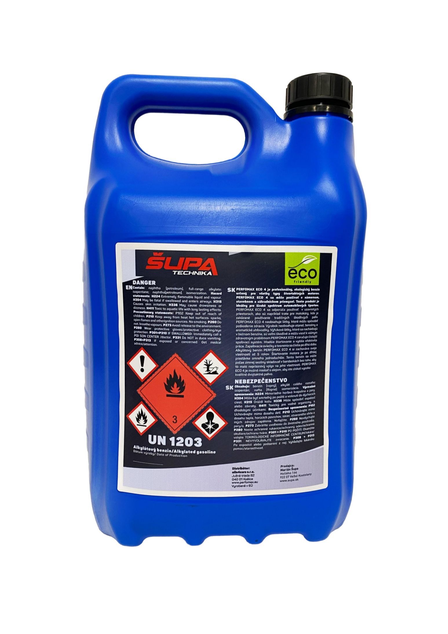 Alkylátový benzín ECO 4 - 4takt - 5l – Obrázok 2