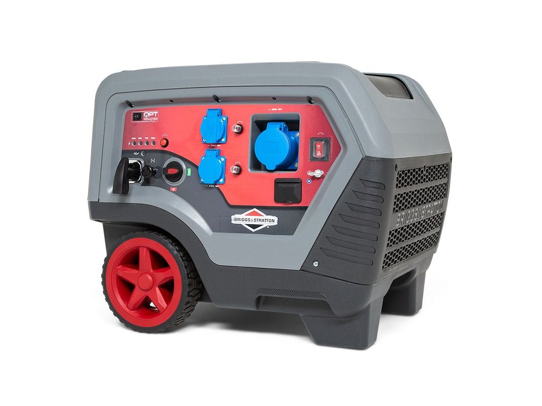 1-fázová elektrocentrála B&S Q 6500 invertor – Obrázok 2