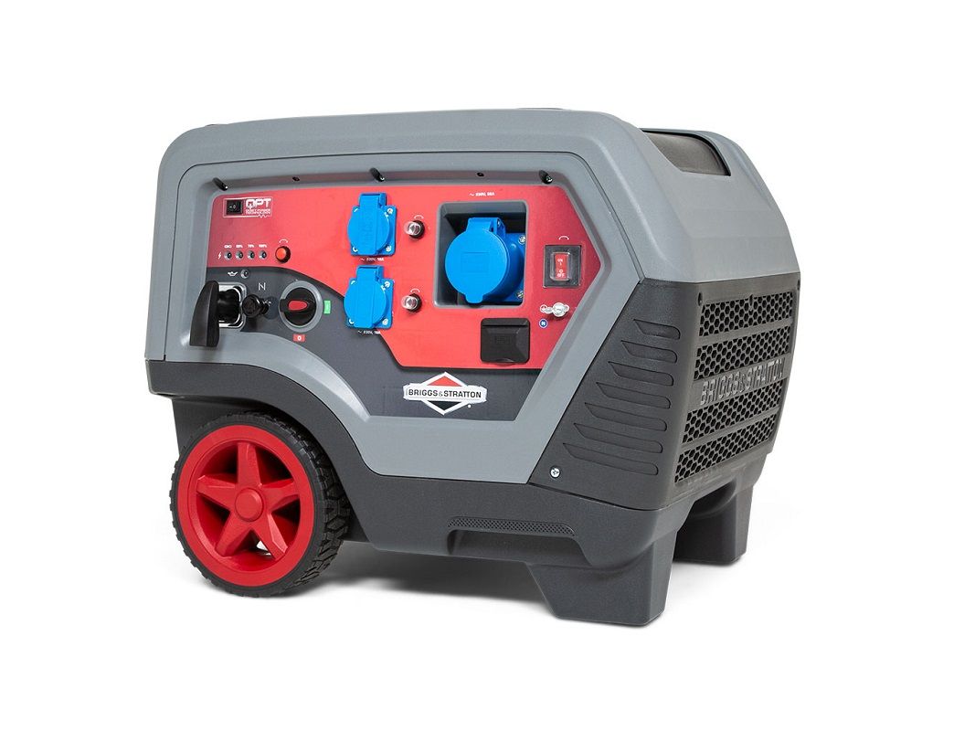 1-fázová elektrocentrála B&S Q 6500 invertor – Obrázok 3