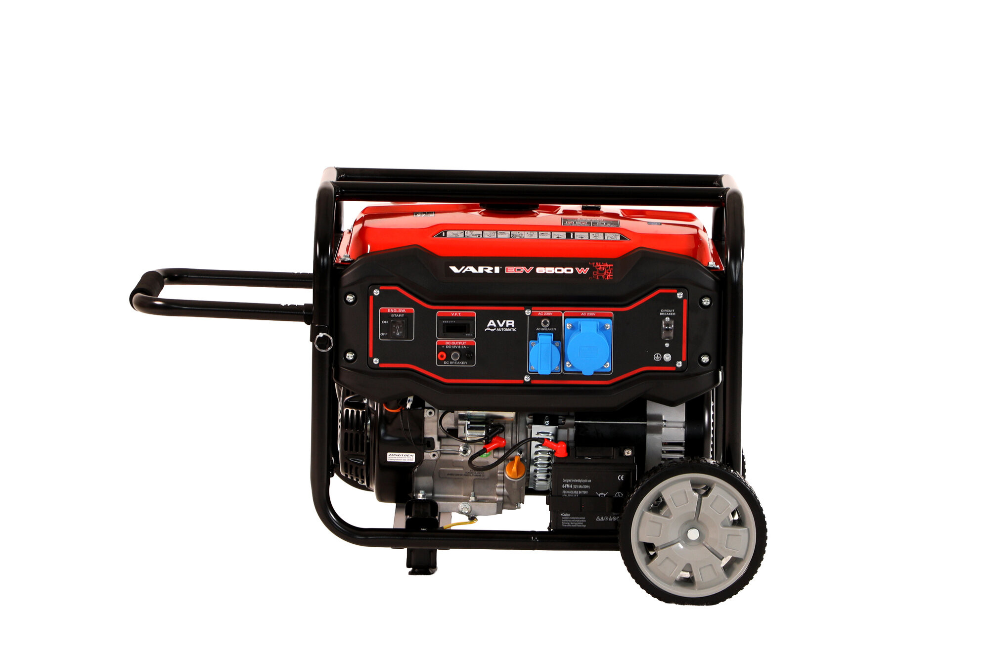 1-fázová elektrocentrála VARI ECV 6500 W AVR – Obrázok 2