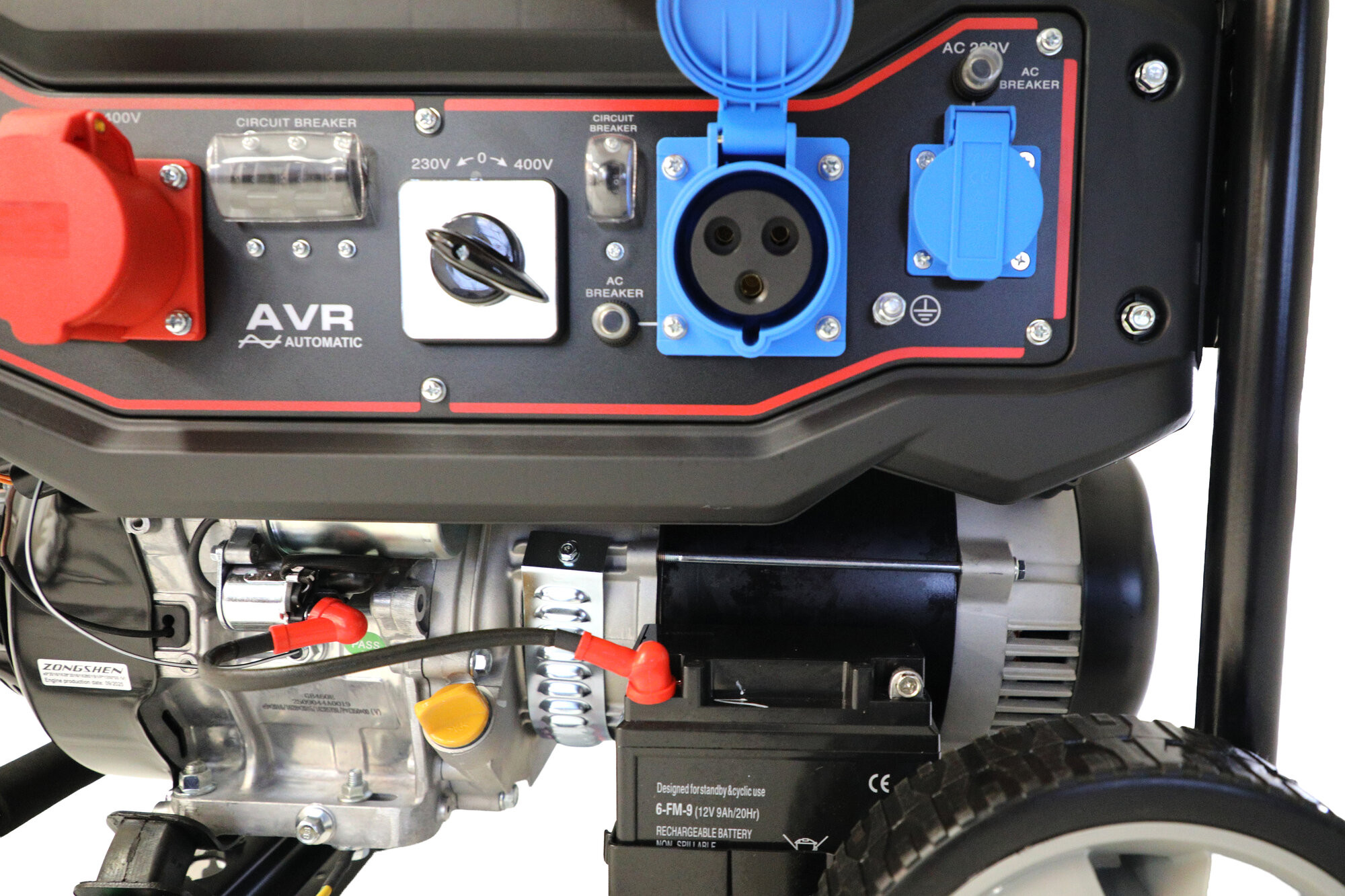 3-fázová elektrocentrála VARI ECV 8500 W AVR – Obrázok 5